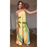 Macacão Pantalona Paisagem Carioca Estampado