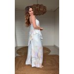 Calça Pantalona Perola Do Mar Estampado