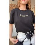 Tshirt Fit Farm Rio Tucano Preto Escuro Estampado