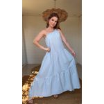 Vestido Listra Burbur Estampado