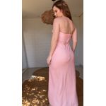 Vestido Sem Alça Maxi Estrelícia Estampado