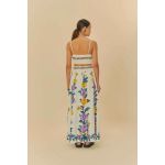 Saia Floral Sicilia Estampado