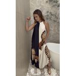 Vestido Longo Amonita Estampado