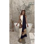 Vestido Longo Amonita Estampado
