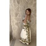 Vestido Lenço Floresta Doce Estampado