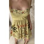Vestido Curto Bosque Chic Estampado