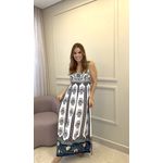 Vestido Cropped Manoela Estampado