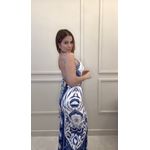 Vestido Midi Nina Estampado