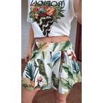 Short Pala Tropicalia Estampado
