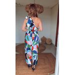Vestido Recanto Dos Coqueiros Estampado