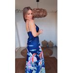 Vestido Cropped Luar Estampado