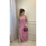 Vestido Daiana Chiclê Rosa