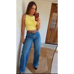 Cropped Poliamida Lia Amarelo