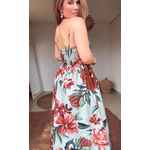 Vestido Midi Lineia Estampado