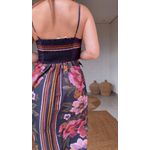 Vestido Cropped Floral Cleo Estampado