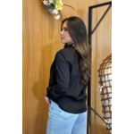 Camisa Victoria Preta em Algodão com Elastano | Elegância, Conforto e Versatilidade do P ao GG