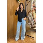 Camisa Victoria Preta em Algodão com Elastano | Elegância, Conforto e Versatilidade do P ao GG