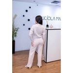 Conjunto Tricô Marília Off com Blusa e Calça | Conforto Sofisticado para o Dia a Dia com Elegância Discreta