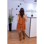 Vestido Terracota