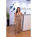 Vestido Trico Nude