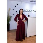 Vestido Marsala