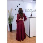Vestido Marsala