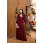 Vestido Marsala