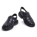 Sandália Masculina Luflex 100% Couro de Carneiro