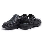 Sandália Masculina Luflex 100% Couro de Carneiro