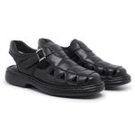 Sandália Masculina Luflex 100% Couro de Carneiro