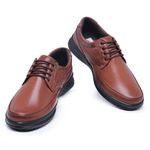 Sapato Masculino Casual Confort Em Couro Legitimo 