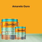 Esmalte Base Água Amarelo Ouro Suvinil 3,6l 