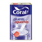 Diluente Aguarrás Transparente Coral 5L