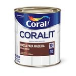 Massa Para Madeira Branco Coralit 1,5Kg