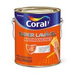 Tinta Acrílica Super Lavável Coral 3,6L