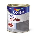 Tinta Sintética Fosca Grafite Coral 900ml