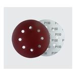 Disco De Lixa 150 180MM 8 Furos NAUBER