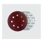 Disco De Lixa 240 180MM 8 Furos NAUBER