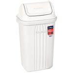 Lixeira Atlas Retangular Basculante de Plastico 10L AT2810