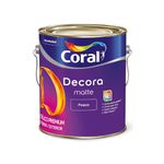Tinta Acrílica Decora Matte Coral 3,6l