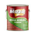 Resina Acrílica Premium Base DÁgua Incolor 3,6L Maza