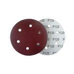 Disco De Lixa 120 225MM 6 Furos NAUBER