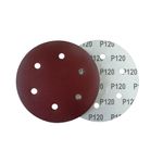 Disco De Lixa 120 225MM 8 Furos NAUBER