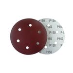 Disco De Lixa 150 225MM 6 Furos NAUBER