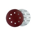 Disco De Lixa 180 180MM 8 Furos NAUBER