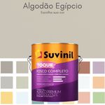 Tinta Acrílica Toque Fosco Completo Algodão Egipcio Suvinil 3,6L
