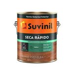 Verniz Base Água Para Madeira Seca Rápido 3,6L Mogno