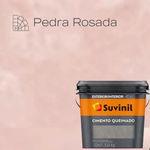 Cimento Queimado Pedra Rosada Sunivil 5KG