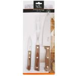 Kit Churrasco 3 Peças Inox - Ke Home