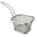 Cesto Para Servir Porções Inox 13x11x8Cm - Ke Home